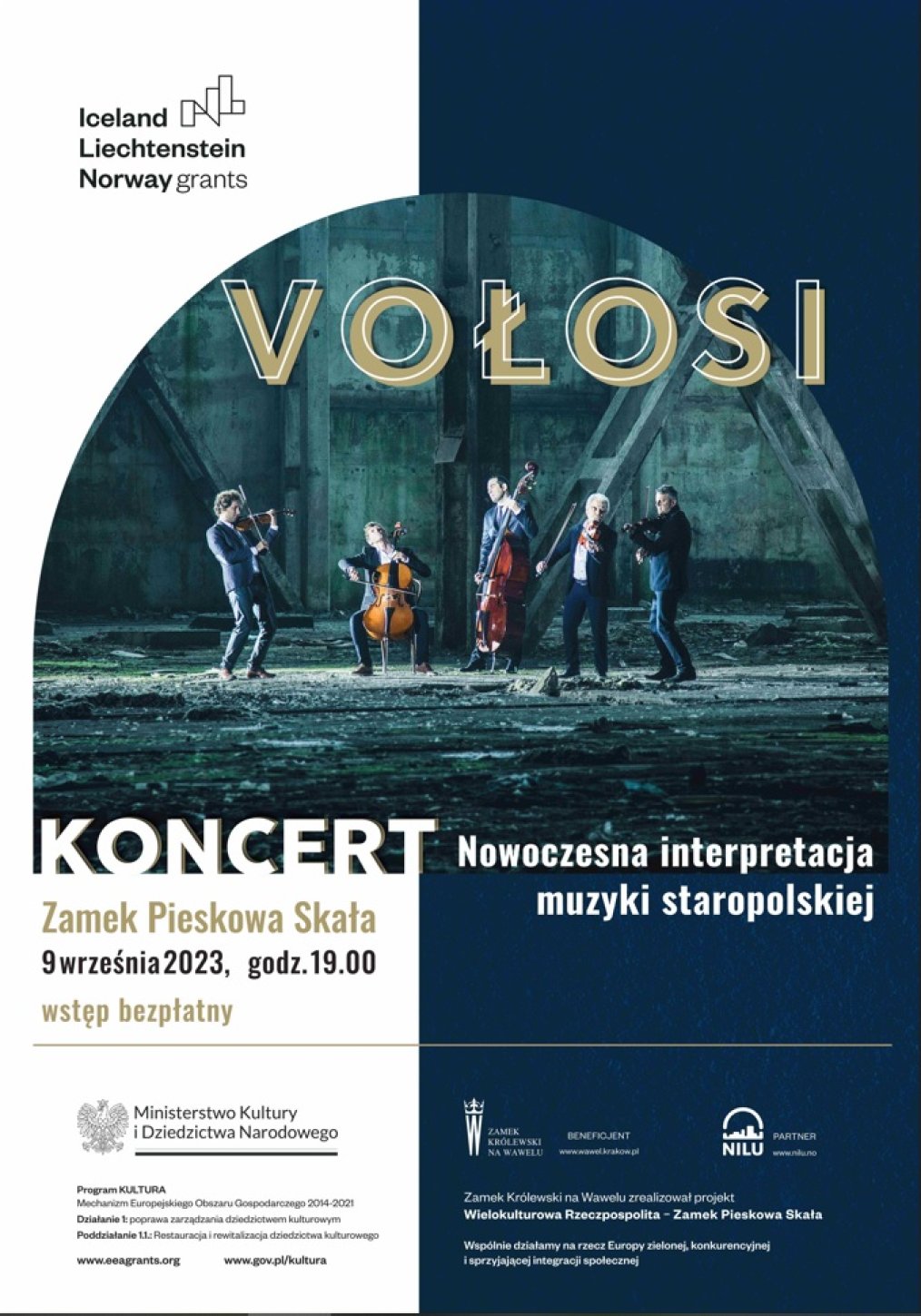 plakat koncertu
